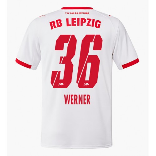 RB Leipzig Timo Werner #36 Hjemmebanetrøje 2025-26 Kortærmet